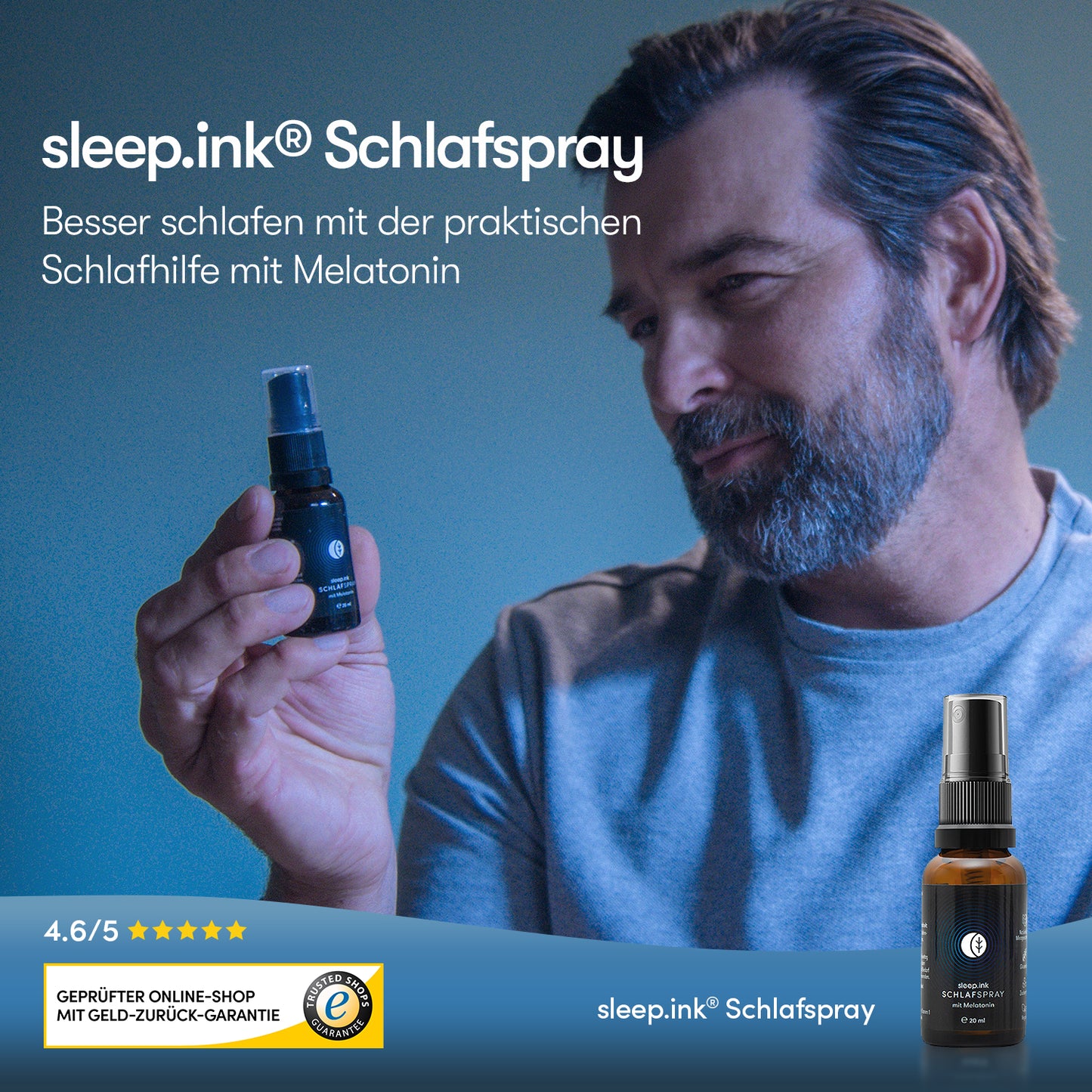 Schlafspray mit Melatonin