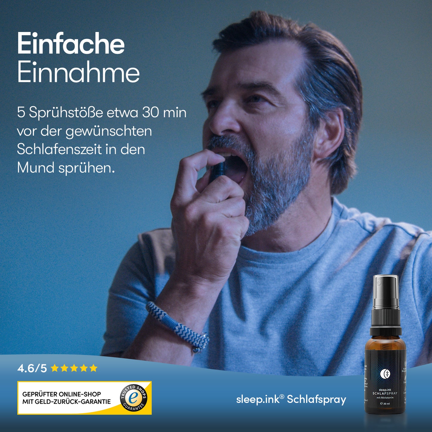 Schlafspray mit Melatonin