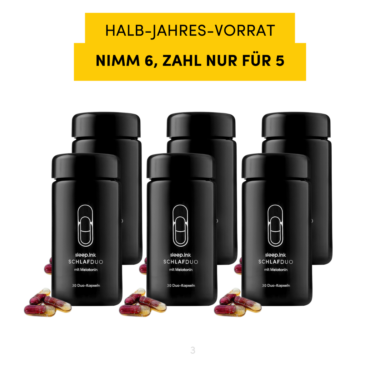 Schlafduo Halbjahresvorrat